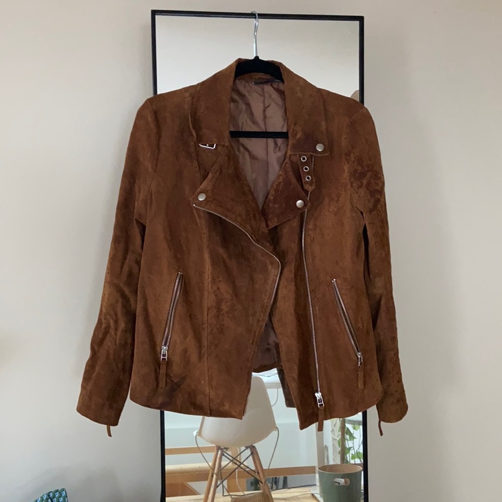 Perfecto jacket in suede